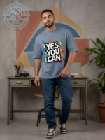 ⁦تيشيرت أوفر سايز 09⁩ - الصورة ⁦3⁩